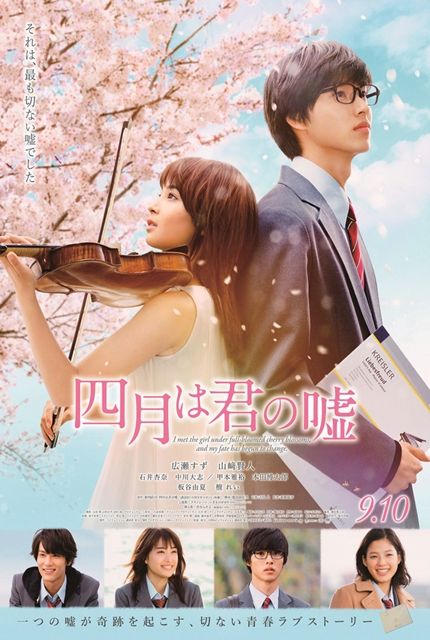 Shigatsu wa Kimi no Uso (2016) เพลงรักสองหัวใจ ตอนที่ 1-3 ซับไทย